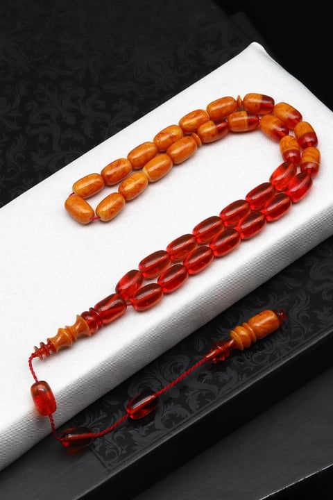 Usta İşçilikli Katalin Tesbih 7 x 11 mm Kapsül Kesim