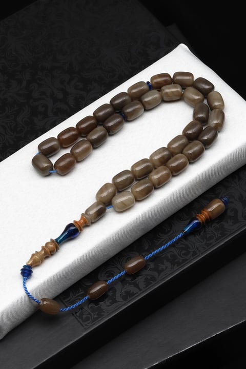 Usta İşçilikli Katalin Tesbih 8 x 11 mm Kapsül Kesim