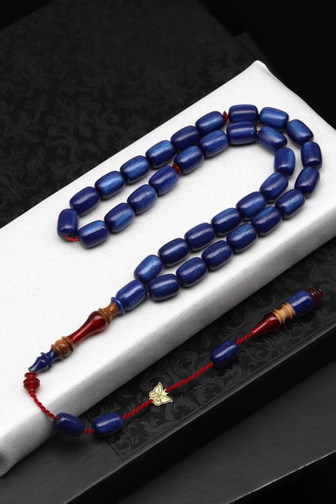 Usta İşçilikli Katalin Tesbih 8 x 12 mm Kapsül Kesim
