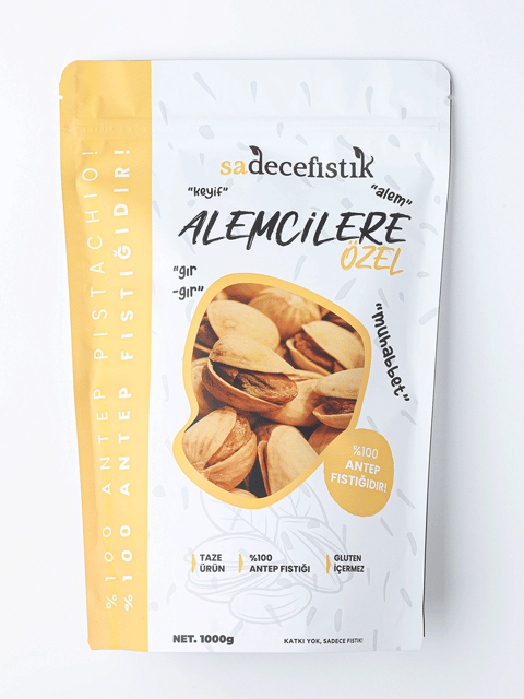 Alemcilere Özel Kavrulmuş Antep Fıstığı 1000 gr
