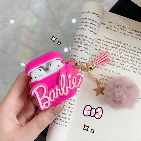 3. Nesil Pembe Barbie Logo Airpod Kılıf