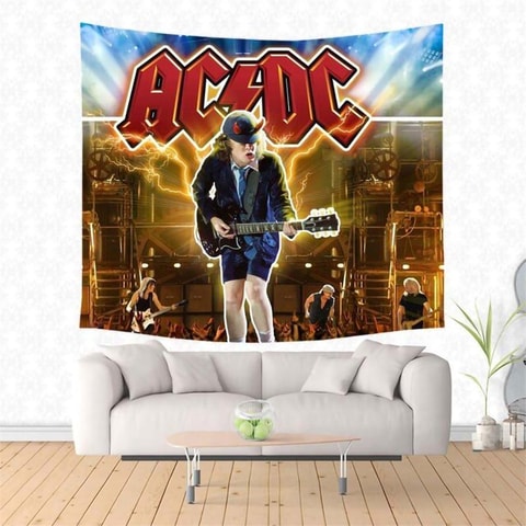 70 X 100 Cm Ac/Dc - Angus Young Duvar Halısı 