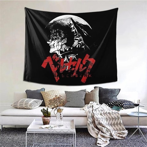 70 X 100 Cm Anime Berserk : Eclipse Duvar Halısı 