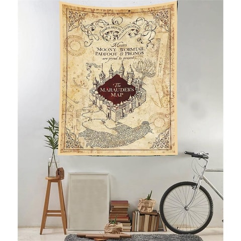 70 X 100 Cm Harry Potter - Çapulcu Haritası Duvar Halısı