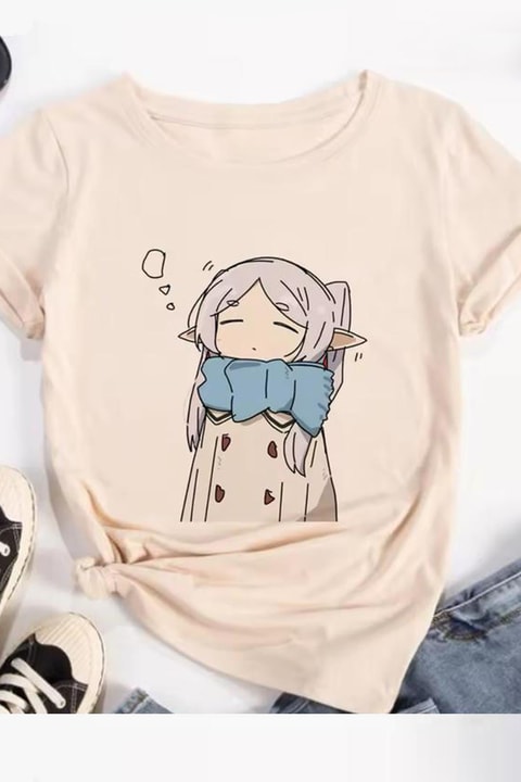 Anime Frieren Beyond Journey's End Unisex T-shirt