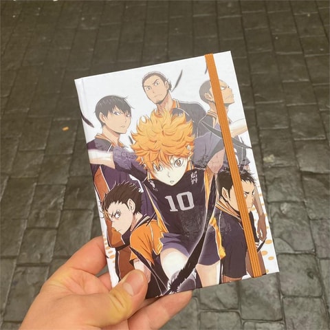 Anime Haikyuu Brooch Badge Defter 