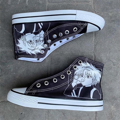 Anime Hunter X Hunter : Killua Uzun Kanvas Ayakkabı