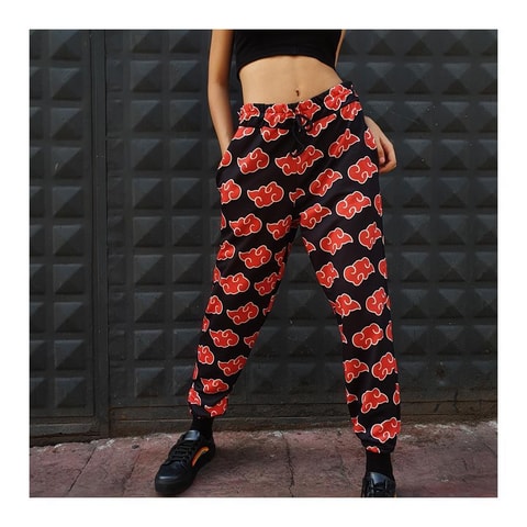 Anime Naruto Shippuden: Akatsuki Clouds Kolaj (Unisex)  Eşofman