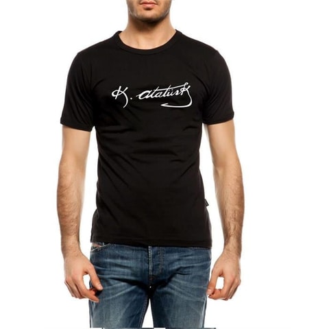 Atatürk  Büyük Beden T-Shirt