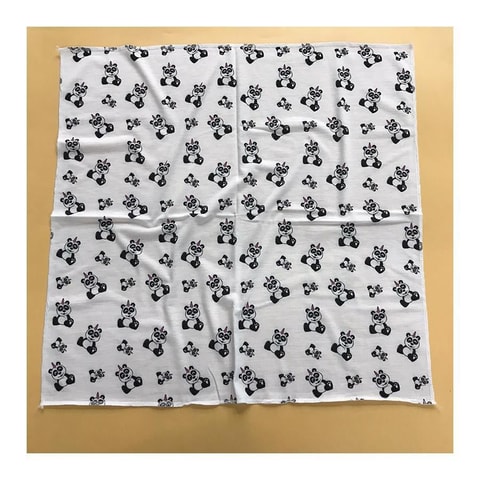 Beyaz  Pandicorn Kolaj Bandana
