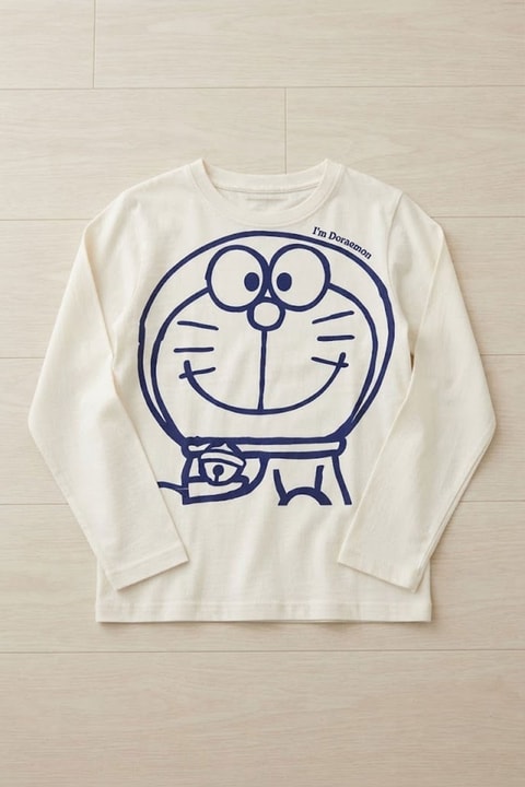 Beyaz Doraemon Unisex Sweatshirt