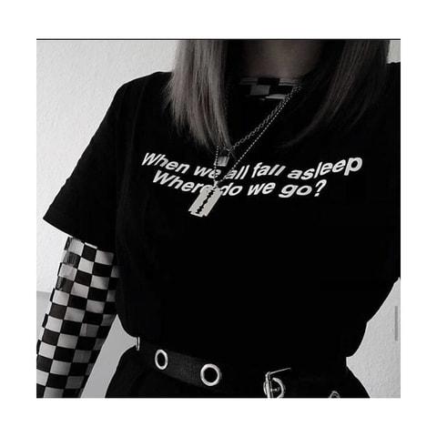 Billie Eilish - When We All Fall Asleep... Büyük Beden T-Shirt