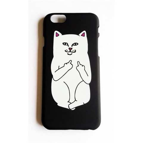 Cats Middle Finger - Parmak Çeken Kedi İphone Telefon Kılıfları