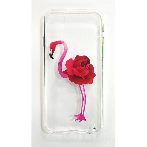 Flamingo Şeffaf İphone Telefon Kılıfları