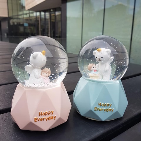 Happy Everyday Işıklı Ve Müzikli Kar Küresi