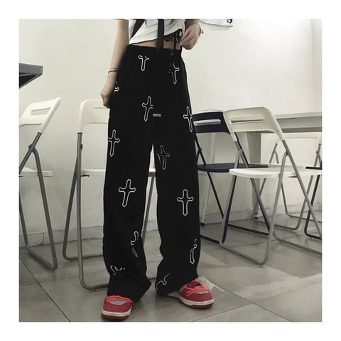 Harajuku Cross Allover (Unisex) Eşofman