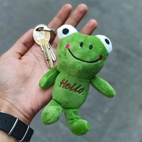 Hello Detay Kurbağa Anahtarlık