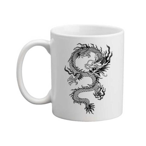 Japanese Black Dragon Kupa