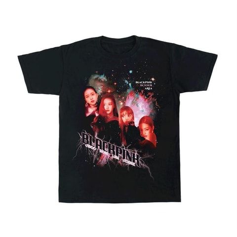 K-Pop Black Pink Face In Your Area Unisex T-Shirt