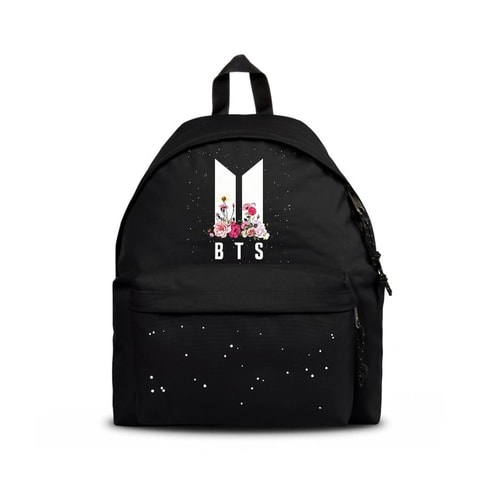 K-Pop Bts New Logo Flower Sırt Çantası 