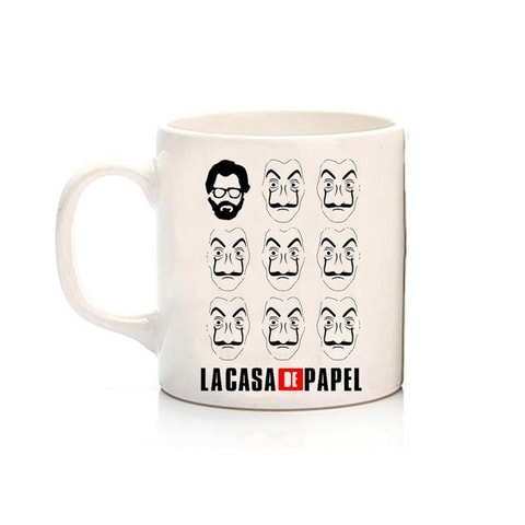 La Casa De Papel - Profesor And Masks  Kupa
