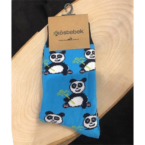 Panda Desenli Unisex Çorap