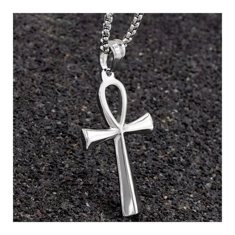 Peace Cross Zincirli Kolye
