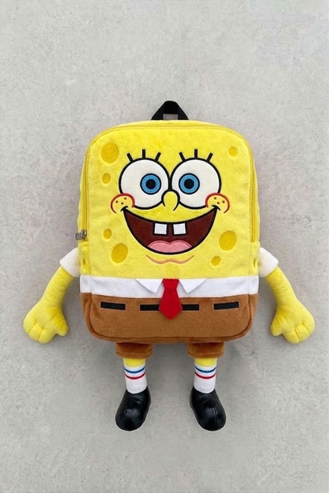 Sarı Sünger Bob Sırt Çanta