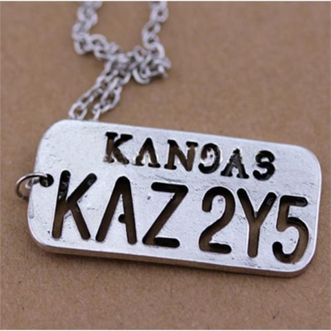 Supernatural - Dean Of The License Plate Kolye