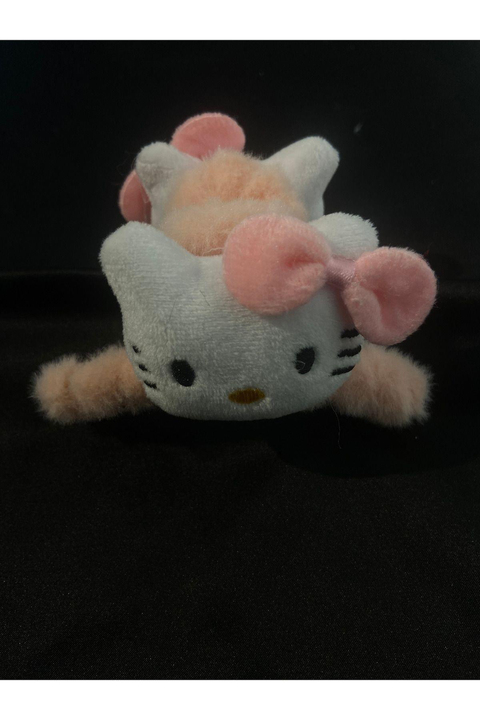 Hello Kitty Pembe Peluş Oyuncak Kuromi Bebek Çocuk Kadın Kelebek Toka