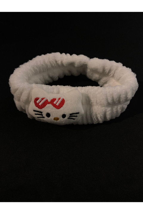 Hello Kitty Sevimli Peluş Oyuncak Kuromi Bebek Çocuk Kadın Bandana Saç Bandı Lastikli