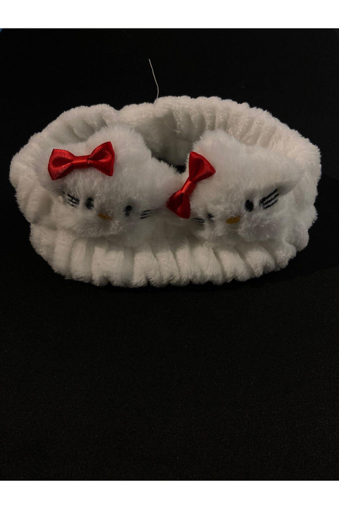 Yıldız Hello Kitty Peluş Oyuncak Kuromi Bebek Çocuk Kadın Bandana Saç Bandı Lastikli