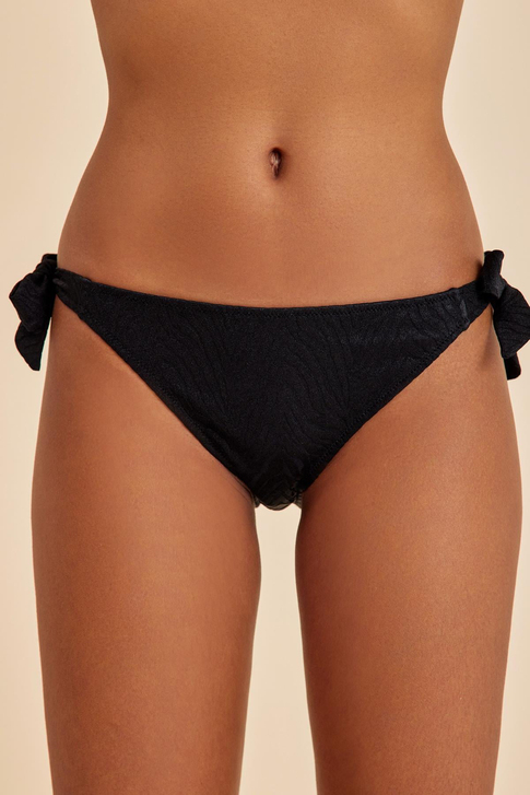 Bali Siyah Yandan Bağlamalı Bikini Alt