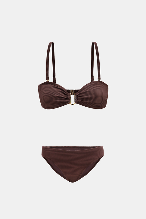 Assos Mocha Straplez Çıkarılabilir Pedli Toparlayıcı Bikini Takım