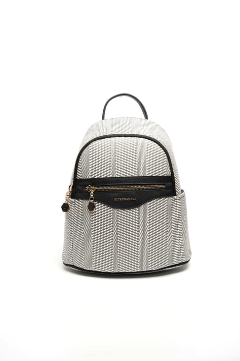 Silver & Polo Siyah Beyaz - Siyah SP1161 Kadın Sırt Çantası