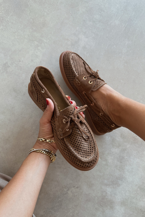 Life Toprak Hakiki Deri Loafer