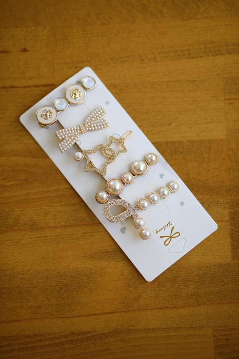 Adelya 5'li Set Toka Gold