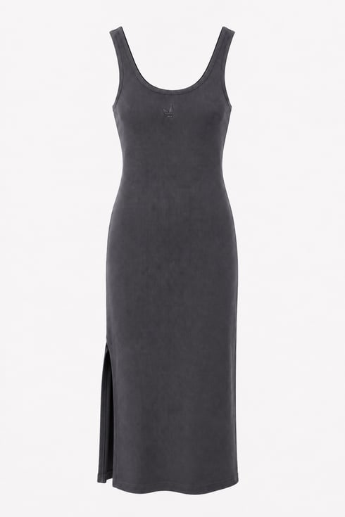 Basic Marka Elbise Gri