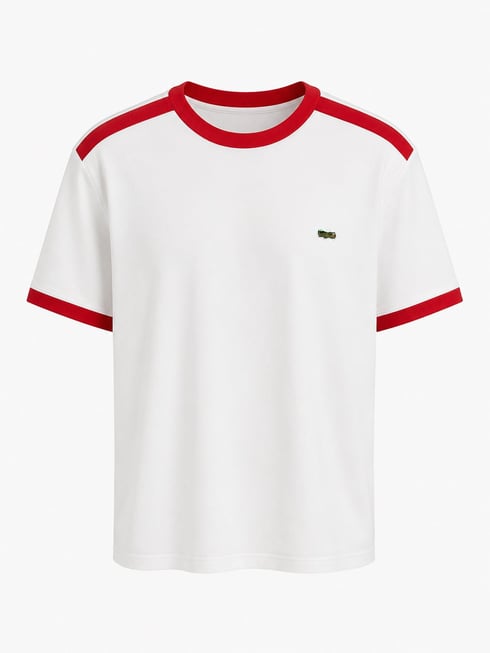 Biyesi Renkli Lc T-shirt Kırmızı