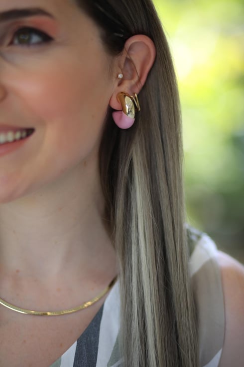 Candy Küpe Pembe 