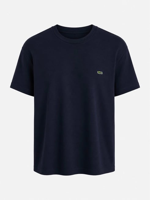 Croco Modal Doku Lcs T-shirt Lacivert