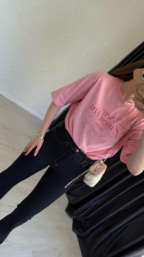 Cutest T-shirt Pembe