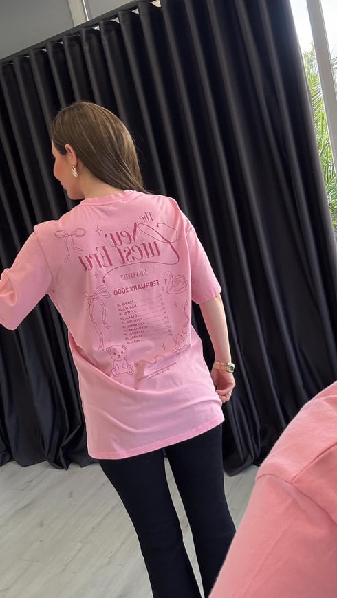 Cutest T-shirt Pembe
