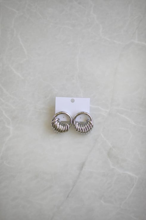 Düğüms Küpe Gümüş