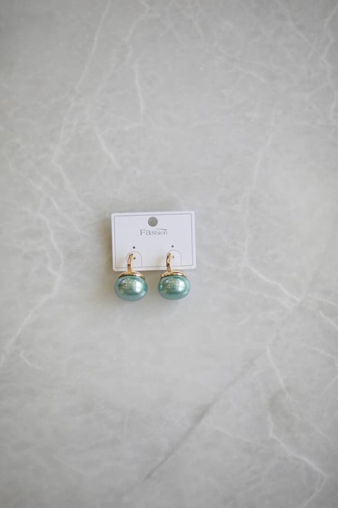 Gülball Küpe Yeşil