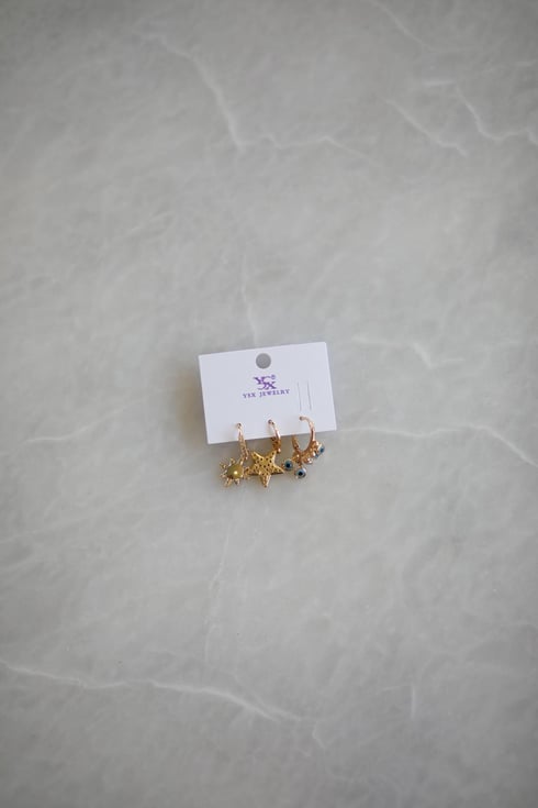 K10 Küpe Gold