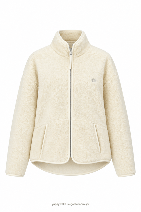 Lola Marka Polar Ceket Ekru