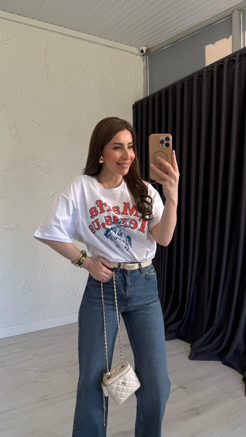 Marfa T-shirt Beyaz