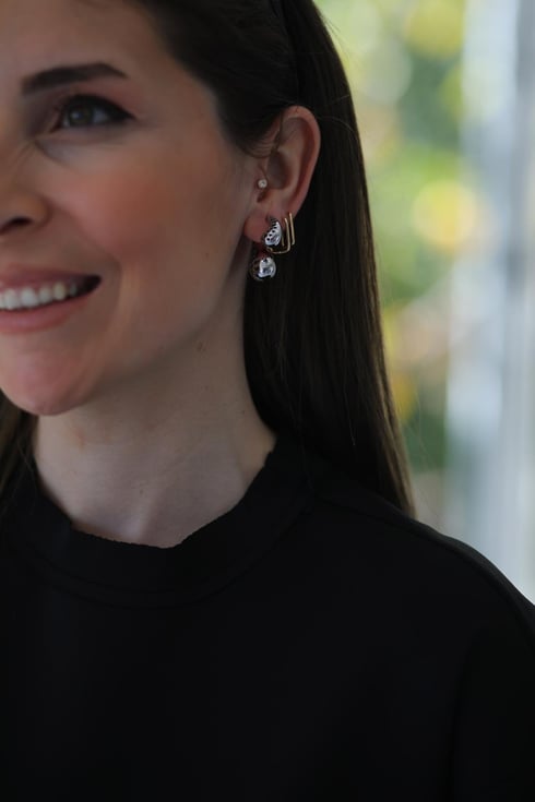 Samkey Küpe Gümüş