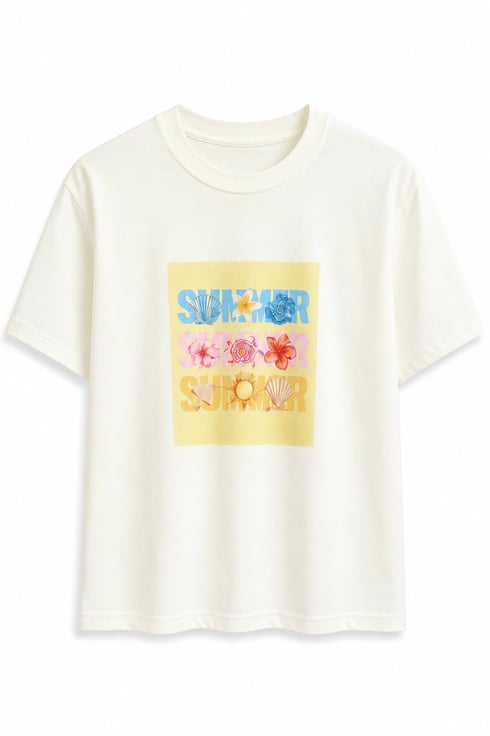 Summer T-shirt Ekru